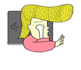 naughty couple !!! sticker #14287330