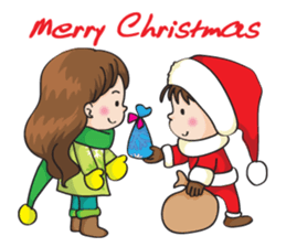Merry Christmas series sticker #14287402