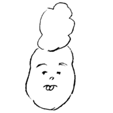 SAMURAI BOY STICKER sticker #14287597