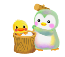 penguin pempem animation 2 winter sticker #14287743