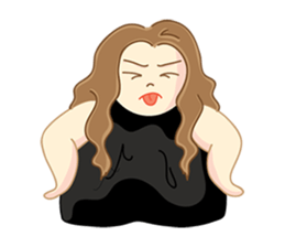 Pretty P. : Powerful Girl version4 sticker #14288039