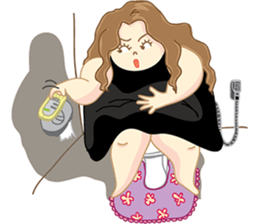 Pretty P. : Powerful Girl version4 sticker #14288052