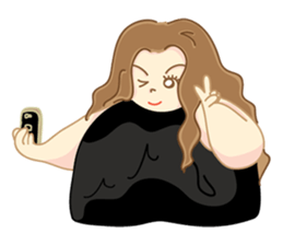 Pretty P. : Powerful Girl version4 sticker #14288053