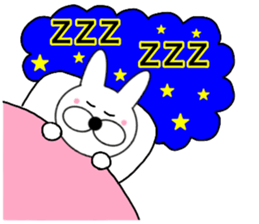 Useable rabbit5 sticker #14288098