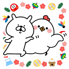 TORI & YURUUAGI(Bird&Rabbit)