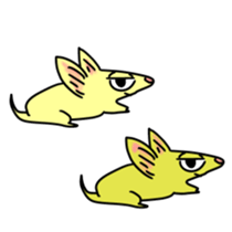 Animal peta peta sticker #14288491