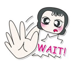 .. Hi my name is Daji.. sticker #14288963