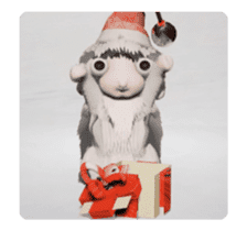 Innocent Lamb's Merry Christmas sticker #14289401