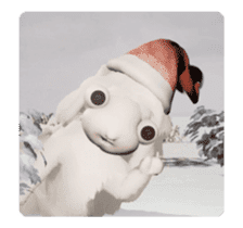Innocent Lamb's Merry Christmas sticker #14289404