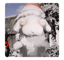 Innocent Lamb's Merry Christmas sticker #14289415