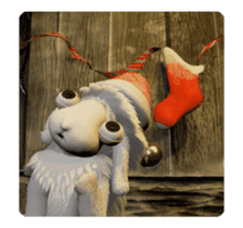 Innocent Lamb's Merry Christmas sticker #14289419