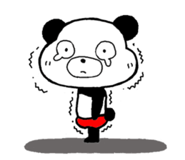 Chibipan in red pants sticker #14289465