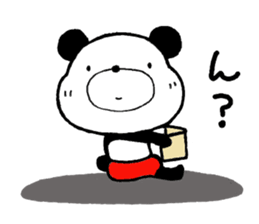 Chibipan in red pants sticker #14289470