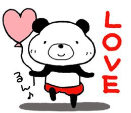 Chibipan in red pants sticker #14289485