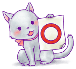 Honwaka animals zoo.cat ver. sticker #14290718