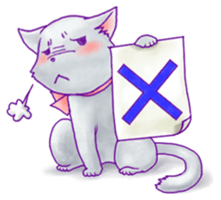 Honwaka animals zoo.cat ver. sticker #14290719