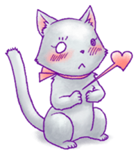 Honwaka animals zoo.cat ver. sticker #14290729