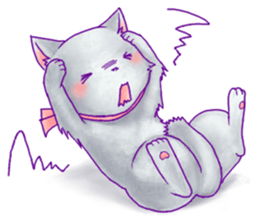 Honwaka animals zoo.cat ver. sticker #14290736