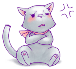Honwaka animals zoo.cat ver. sticker #14290741