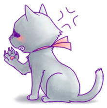 Honwaka animals zoo.cat ver. sticker #14290743