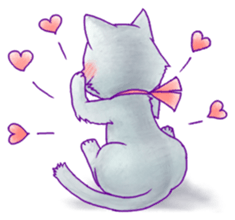 Honwaka animals zoo.cat ver. sticker #14290744