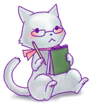 Honwaka animals zoo.cat ver. sticker #14290748