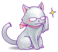 Honwaka animals zoo.cat ver. sticker #14290750