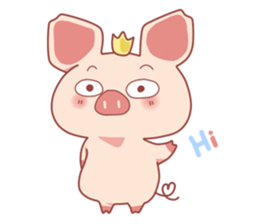 Another Cute Lovely Pig sticker #14291086