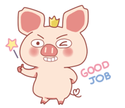 Another Cute Lovely Pig sticker #14291091