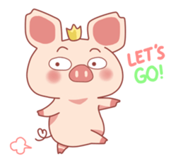 Another Cute Lovely Pig sticker #14291094