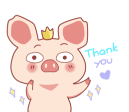 Another Cute Lovely Pig sticker #14291097