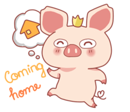Another Cute Lovely Pig sticker #14291098