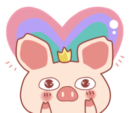 Another Cute Lovely Pig sticker #14291100