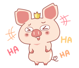Another Cute Lovely Pig sticker #14291105