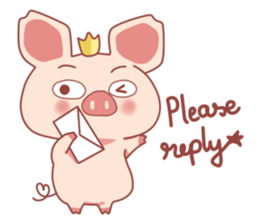 Another Cute Lovely Pig sticker #14291107