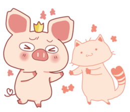 Another Cute Lovely Pig sticker #14291110