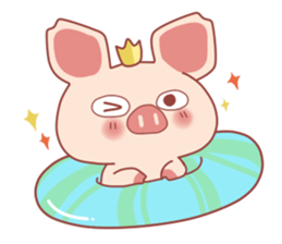 Another Cute Lovely Pig sticker #14291112