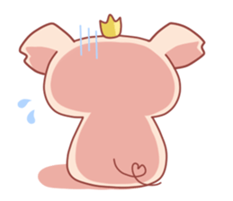 Another Cute Lovely Pig sticker #14291116
