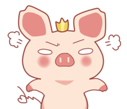 Another Cute Lovely Pig sticker #14291117