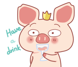 Another Cute Lovely Pig sticker #14291122