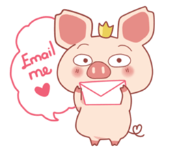Another Cute Lovely Pig sticker #14291124