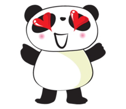Panda Cute cute sticker #14291542