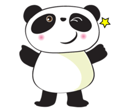 Panda Cute cute sticker #14291543