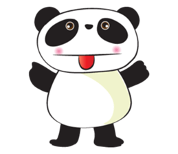 Panda Cute cute sticker #14291544