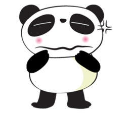 Panda Cute cute sticker #14291545