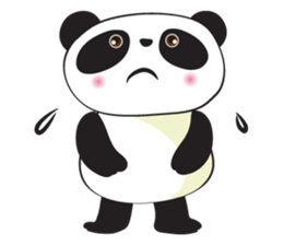 Panda Cute cute sticker #14291548