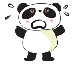 Panda Cute cute sticker #14291549