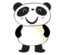 Panda Cute cute sticker #14291551