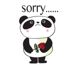 Panda Cute cute sticker #14291564