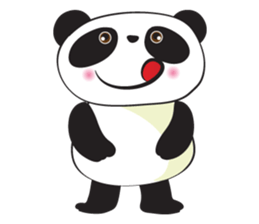 Panda Cute cute sticker #14291573